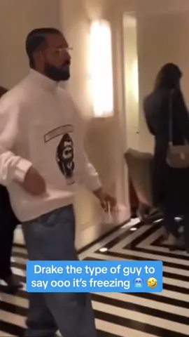 Oooo Its freezing🥶🤣🤣#drake #drakememe #drizzy #usrap #hiphop #rapmemes #rapmusic #funnymoments #hiphopmemes #fyp 