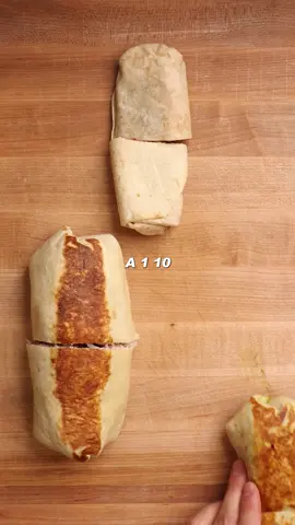 Cheap vs expensive burrito #fyp #foryoupage #food #cooking #foodasmr #Recipe 