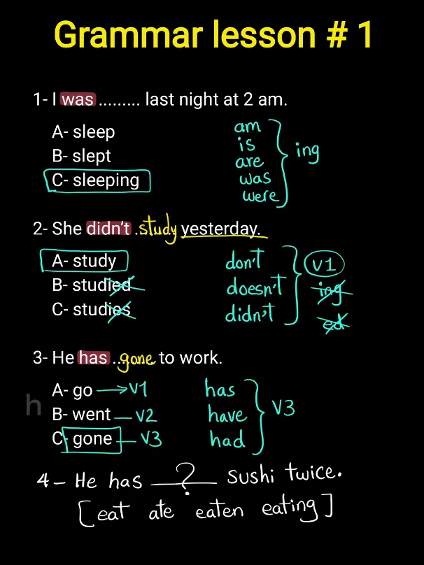 #foryou #learnenglish #learnontiktok #grammar #ielts #english #englishvocabulary #black_screen_english