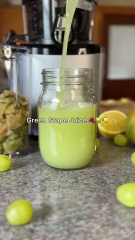 Green Grape Juice 🍇🍐🍋 (Save 10% On This Juicer At The Link In My Bio With Code “GROWYOUROWN” At Checkout) I genuinely believe that most people would be shocked by the great taste of homemade grape juice. No grape juice you ever buy at the grocery store will compare to a simple homemade grape juice recipes like this one 😁💚 I 10/10 recommend this recipe. Great for hydrating the body & boosting the immune system while also helping to flush toxins out of the body 🍇 #growyourown #grapejuice #greengrapejuice #greengrapes #grapes #hydration #skincare #skinhealth #immuneboost #homemadejuice #fruitjuice #juiceforhealth #healthiswealth #growyourownfood #growyourownlives #fruitheals #healingfruit #natureheals ##healingnature ##fy##fyp##fypシ##foryou##foryoupage