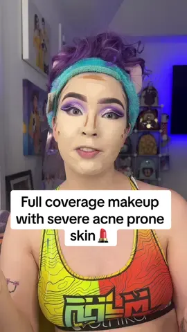 What other looks would you guys like to see? 💜💄#acneproneskin#acne#acneskin#fullcoverage#makeup#makeupliok#makeupacneproneskin#livenfamily#maryroseliven#liven 