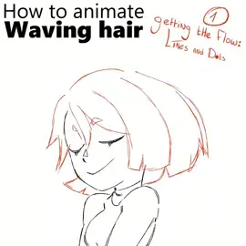 Here is a tutorial on how to animate hair 😊✨️ I wish I could put it in a slideshow, but I hope this is still helpful!  You can find the slideshow version on my instagram @Viiloopa if you need a closer look!  #animation #tutorial #animationtutorial #animetiktok 