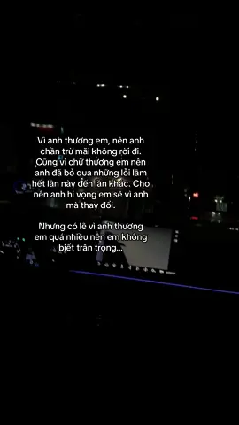 Anh đủ bao dung, còn em thì mãi thờ ơ🕊️ #sonn_84 #xh #story #fouryou #tamtrang 