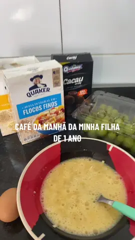 Café da manhã da Luna 🍳🍇🥞 1 ano e 2 meses — #cafedamanha #bebe #introducaoalimentar #maternidade #maedemenina #fypシ゚viral #crescernotiktok #1aninho 
