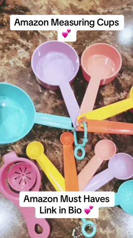 Amazon Measuring Cups and Spoons Review 💕 Link in Bio under Amazon Must Haves #amazonkitchen #amazonmusthaves #kitchen #kitchenfinds #measuringcups #bakingsupplies #cooking  measuring cup storage ideas adjustable measuring cUp measuring cup set aesthetic measuring cUp full set copper measuring spoon set measuring cups and spoons set 3 4 cup of water on measuring cup measuring cup set pyrex