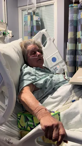 Granny’s feeling much better. She’ll be in the hospital a few more days, they have to get the sepsis under control 