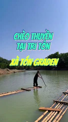 Đi chèo thuyền sống ảo tại Tri Tôn nè mấy bà! #ThanhThoiLuotTet #xuhuongtiktok #LearnOnTikTok #tranngocne #review #angiang #triton #xatongarden 