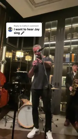 Replying to @Cathy Ladies and gents — #JayHarrington SINGING👏 Shoutout to @David Lim for this one! 