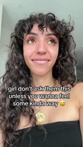 this relationship question is dangerous honestly 