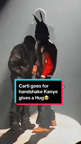 No handshakes for family Only Hugs #knayewest#kanye#ye#playboicarti#carti#vultures#carnival#fyp 