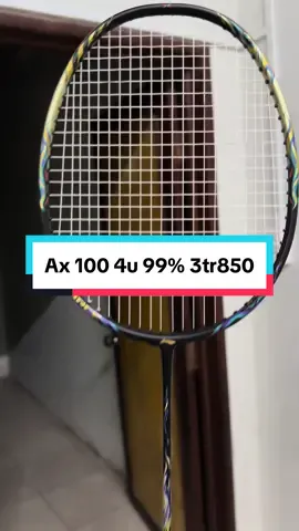 Lining axforce 100 4u 99% cước 1 lưới 66u jp 11.5kg giá 3tr850 . #caulongvietnam #badminton #lining #ax100 