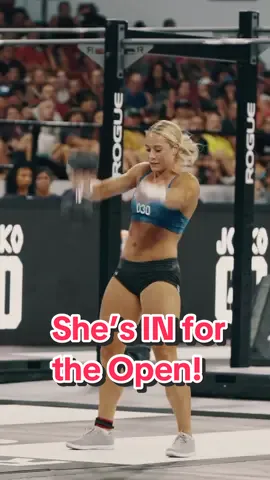 Sydney Wells is in the Open. 