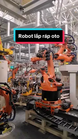 Robot lắp ráp oto #machine #mechineautomation #automation #plc #scada #AI #Tudonghoa #machinelearning #maytudong #machinelearning #maytudong #deeplearning #xuhuong #xuhuongtiktok