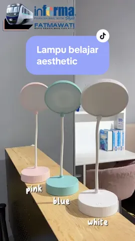 Belajar jadi lebih nyaman dengan Lampu Meja LED dari Informa 😍 Dapatkan hanya di harga Rp 99.000, untuk pemesanan klik link wa di bio ya  #lampumeja #lampuled #lampubelajar #lampuaesthetic #informa #informafatmawati 
