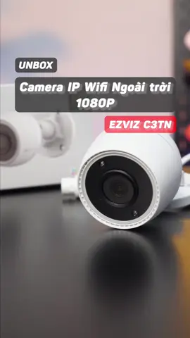 Unbox Camera IP Wifi Ngoài trời EZVIZ C3TN 1080P #chiemtai #unbox #camerangoaitroi #cameraanninh #fyp #xuhuongtiktok 