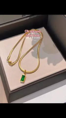 Simple and elegant style design makes you the focus of fashion#ARTPHRO #fyp #fashion #affordable #necklace #gifts #jewelry 