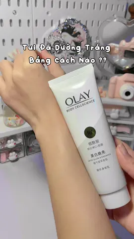 🤍 Hành trình dưỡng trắng bằng kem dưỡng olay của tuii #fyp #xh #xhtiktok #xuhuongtiktok #LearnOnTikTok #unboxing #kemduongtrangda #kemduongda #kemduongbody #olayb3 