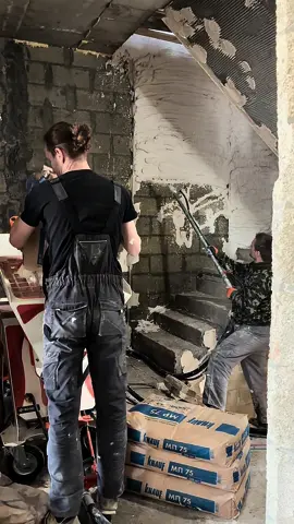 Механизированная штукатурка на станции SertaMaster XL PRO #механизированнаяштукатурка #sertamaster 