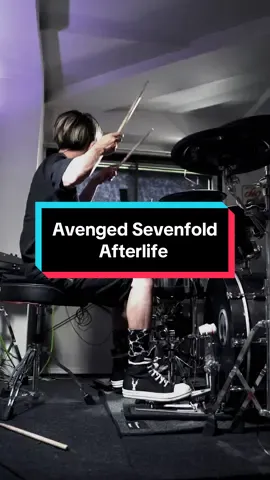 Avenged Sevenfold - Afterlife💀　#avengedsevenfold #drum #drums #drumcover #heavymetal #rock #fypシ #cover #music #metalcore 