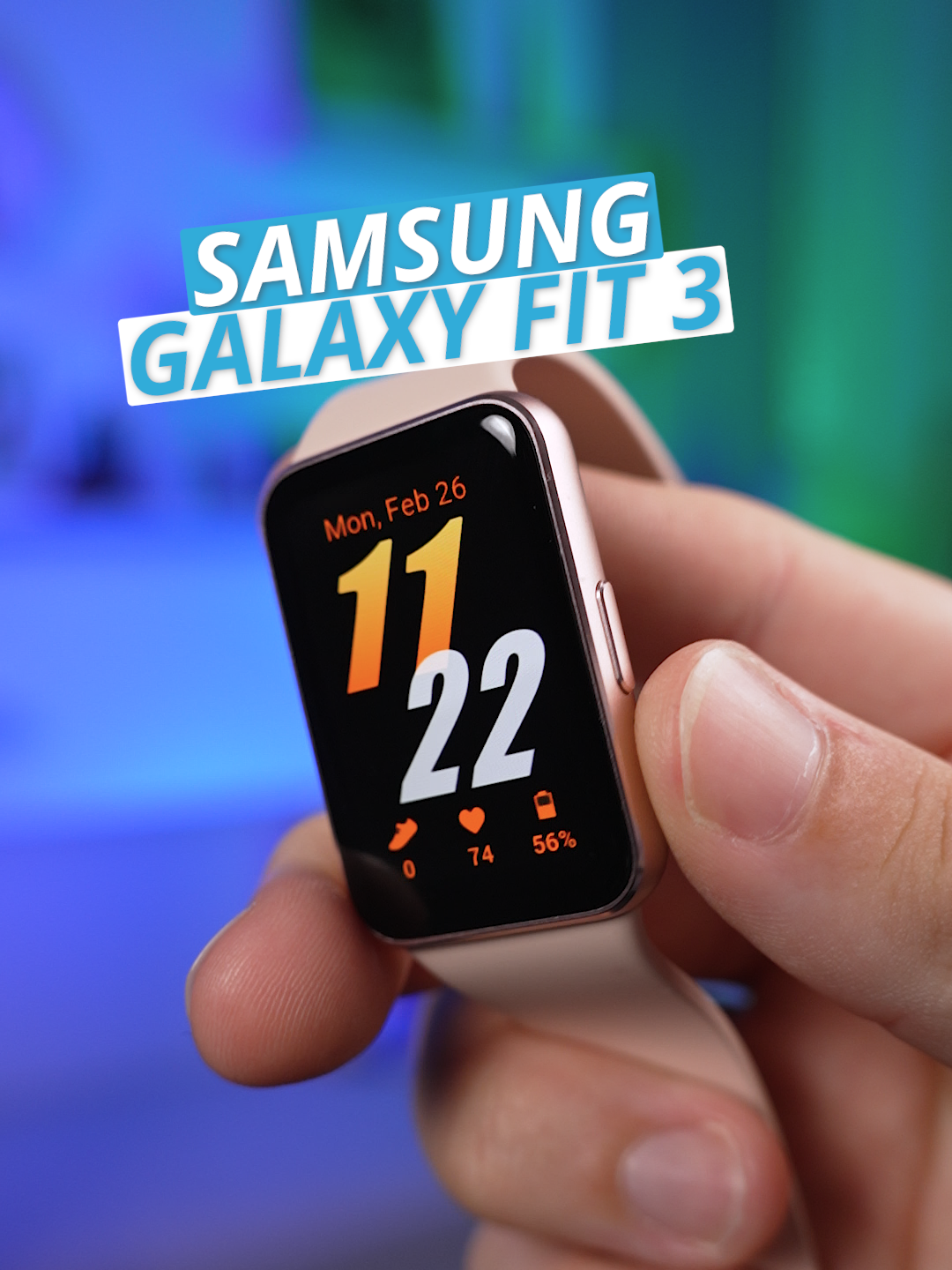 Curtiu a nova Galaxy Fit 3?! O link dela ta na Bio, em breve Review Completo no Canal!! #BeTech #Unboxing #Review #Samsung #Galaxy #GalaxyFit3