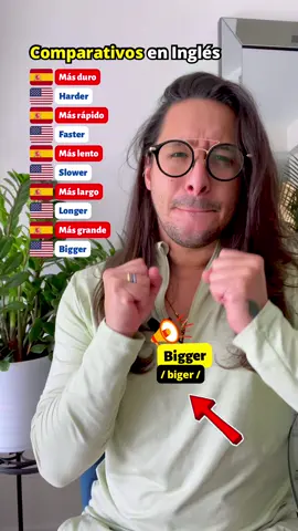 🗣️¿Cuál comparativo no te sabías en Inglés? 🗣️Ayuda del #teacherjesus para aprender a decir los comparativos más doble sentido EN INGLÉS. ¿Te los aprendiste todos?✅🇺🇸 #teacherjesus #yadejendedecirtanto #aprendeingles #englishlanguage #english #learnenglish #parati #fyp 