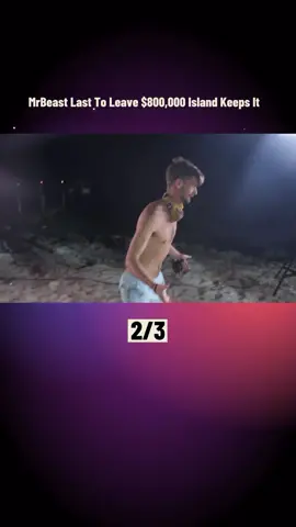 MrBeast Last To Leave $800,000 Island Keeps It #fyp #mrbeast #mrbeastchallenge