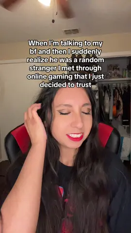 I thought we were told never to talk to strangers lol #gaming #streamer #couples 
