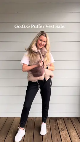 Run…my favorite puffer vest is on a major sale! #gogg #goggpuffervest #puffervest #affordablefashion #tiktokshopping #tiktokshopsale @Go.G.G.USA