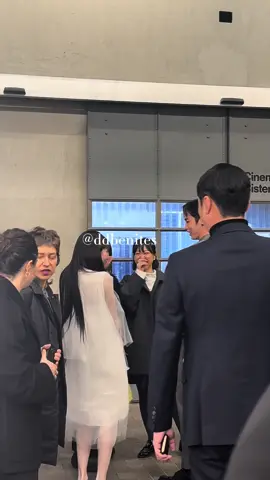 🤍🤍✨ #leejaewook #karinaaespa #mfw24 #milanfashionweek #prada