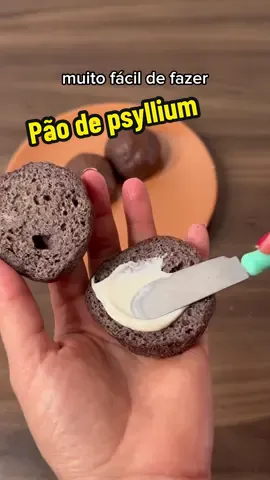 Pão de PSYLLIUM. #pão #receitasaudavel #semgluten #fy 