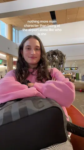 Pretending like I’m not hella anxious right now #maincharacter #traveltiktok #solotravelwoman 