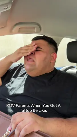 Parents When You Get A Tattoo Be Like!! Y’all Who’s Parent Almost Fainted When They Got Thier First Tattoo ? 😭🤣 #fyp #parents #tattoo .