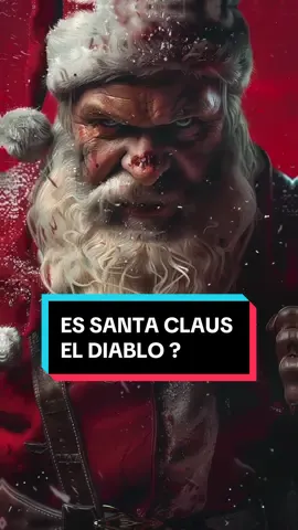 Es Papá Noel el Diablo después de todo..? 🎅 #teoria #santaclaus #papanoel #diablo 