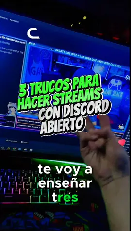 como hacer streams con discord abierto si tienes una pc de gama baja #game_reach #consejos #tipsdestreamers #trucosytips #streamer 