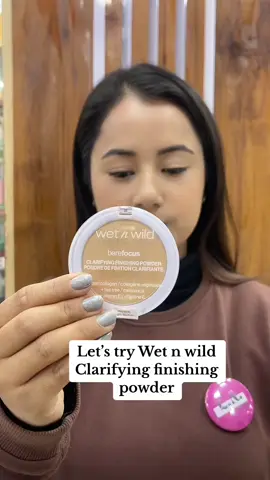 This Wet n wild clarifying finishing powder is great for all skin types and helps keep makeup looking fresh, while promoting fresher-looking skin.#wetnwild #makeupproducts #lightweight #settingpowder #lacosmeticsnepal #fyp #goviral 