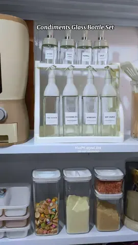 Condiments bottle set  #condiments #kitchenorganizer 