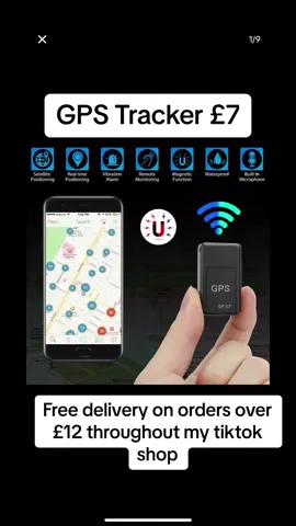 Mini GPS GPRS Tracker Magnetic Car Spy GSM Real Time Tracking Locator Device UK [3c) Map Memory Monitor #repost #slimwadie #slimwadie5 #tiktokshop 
