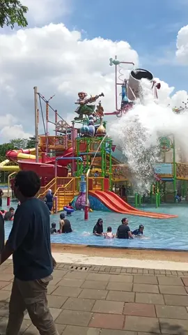 🤍🩵💙 #kolamrenangkeluarga #fyp #Gowetwaterpark #liburanseru #kolamanak #fypシ゚viral 