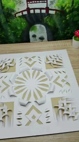 Nirmana Trimatra Paper Cutting Work #nirmana3d #nirmanatrimatra #papercutting #viral #fyp #batam #afandidiy #bismillahfyp 