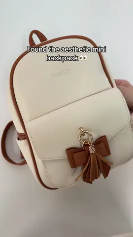 Looking for a cute mini backpack?👀Try this bag!💁‍♀️Super high quality & worth this price!💃#BAGSMART #backpack #schoolbag #fashionbag #womanbackpack 