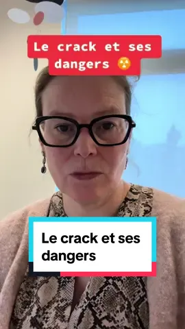 Le #crack et ses #danger  #santementale #psychiatre #medicaltiktok #risque #dependance #addiction 
