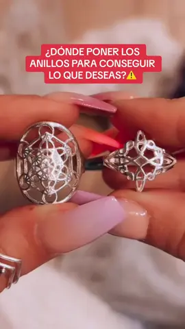 ¿Dónde colocar los anillos?🔮🌙✨⚠️🍀 #fypシ #viraltiktok #foryourpage #proteccionenergetica #amuletosdeproteccion #datoscuriosos #anillos 