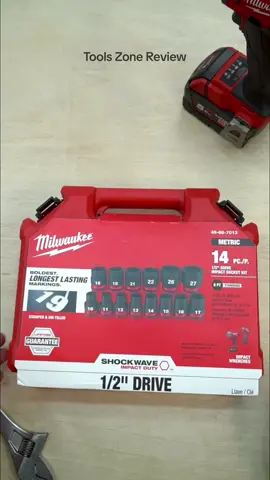 Mở hộp bộ khẩu 14PC Milwaukee 49-66-7013 Unbox 4PCSHOCKWAVE Impact Duty™ 1/2