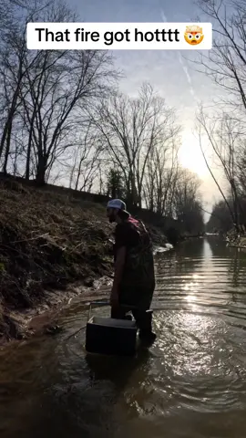 Warped 1930s med! Cool to see it survive the fire. #History #bottledigging #antiquebottles #fyp 