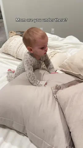 Playing hide n go seek. Mommy hides this time 😂 #comedy #cute #baby #adorable #challenge #family #sweet #fyp #mom 