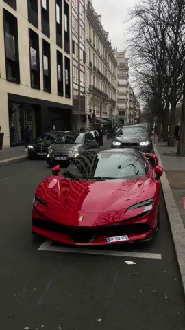 good for u💃🏻 #car #ferrari #sf90 #cartok #carsoftiktok #cartiktok #paris #carspotting #foryou #cars
