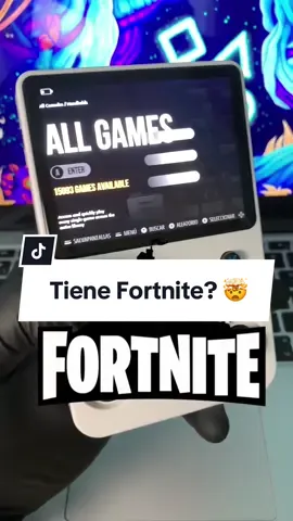 La nueva consola tiene Fortnite? 🤔 #retropixxel #consolaportatil #consolaretroportatil #consolaretro #juegoretro #retrogaming #GamingOnTikTok #fortnite 