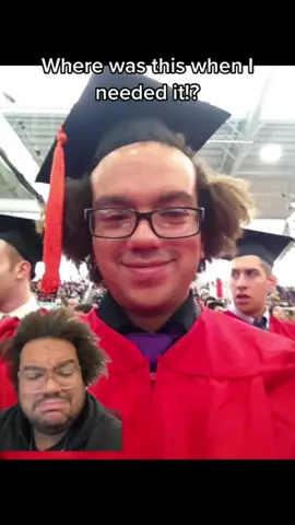 Grad Cap Remix makes your school-provided graduation cap more wearable with ALL hair types and styles!!!  Sorry to @Randandall for not being there to save the day 😢 But we are trying our best to make sure this doesn't happen again!!! #graduationday  #spring  #bighair  #classof2024  #winning  #highschool  #guys  #girls  #teenstyle  #17yearsolold #18yearsolold⚠️ 
