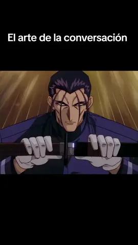 Antes de su batalla , Kenshin y Saito tienen una de las mejores conversaciones en el anime/manga #anime #samuraix #fypシ #battousaihimura #kenshinhimura #saitohajime #roruonikenshin 