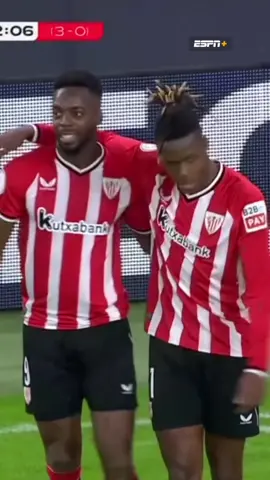 INAKI WILLIAMS ASSISTS HIS BROTHER NICO WILLIAMS TO MAKE IT 2-0 FOR ATHLETIC CLUB 🔥 THEY'VE BOTH ASSISTED EACH OTHER AGAINST ATLETICO 😳 #COPADELREY FINAL LOADING ⏳ #atleticodemadrid #futbol #football #Soccer 